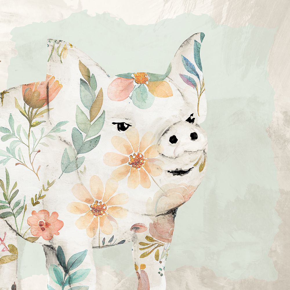 Floral Farm 3 art print by Kimberly Allen for $57.95 CAD