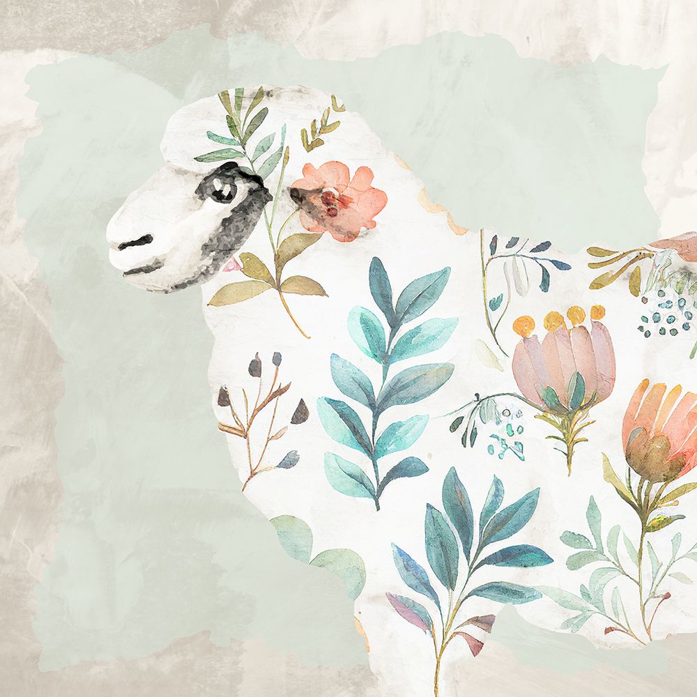 Floral Farm 4 art print by Kimberly Allen for $57.95 CAD