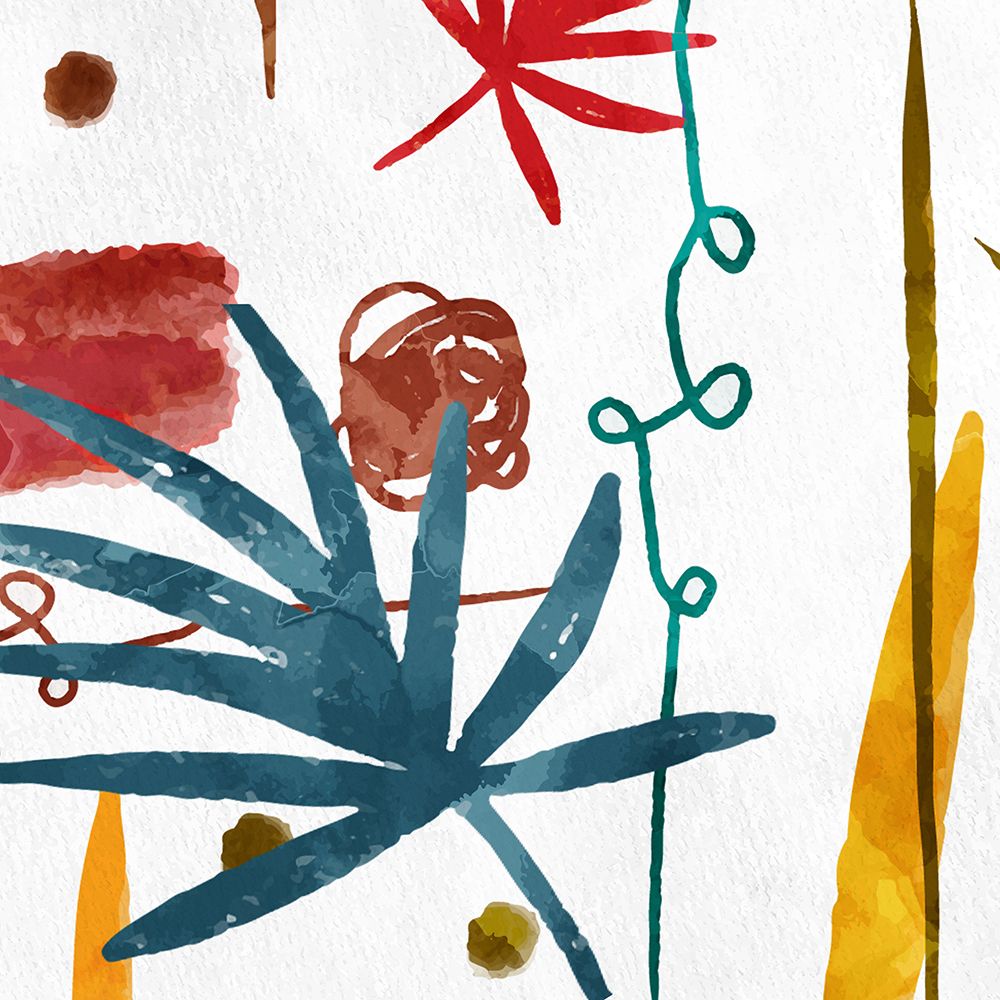 Abstract Leaves 2 V2 art print by Kimberly Allen for $57.95 CAD