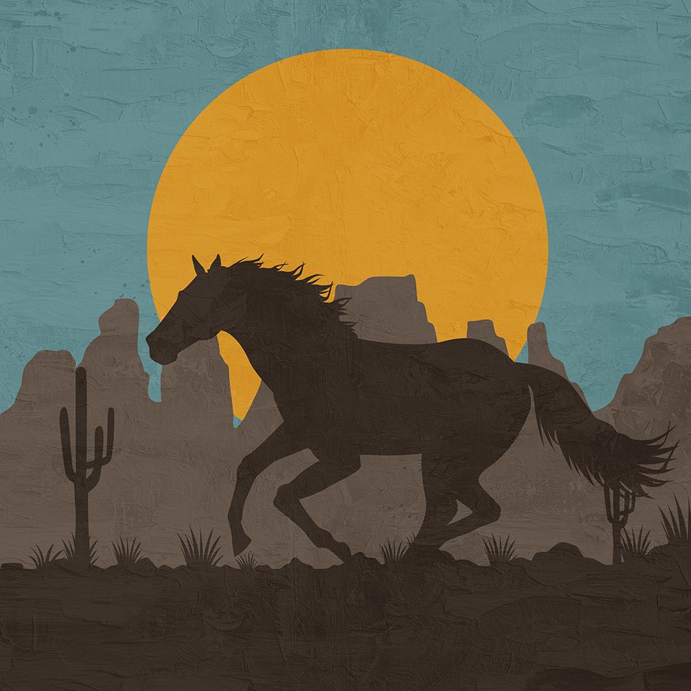 Sunset Ride 5 art print by Kimberly Allen for $57.95 CAD