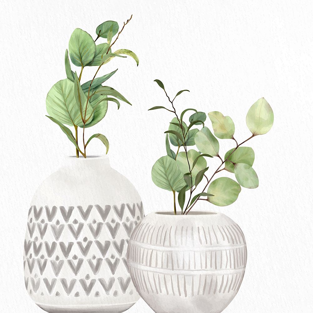 White Wash Vase 1 art print by Kimberly Allen for $57.95 CAD