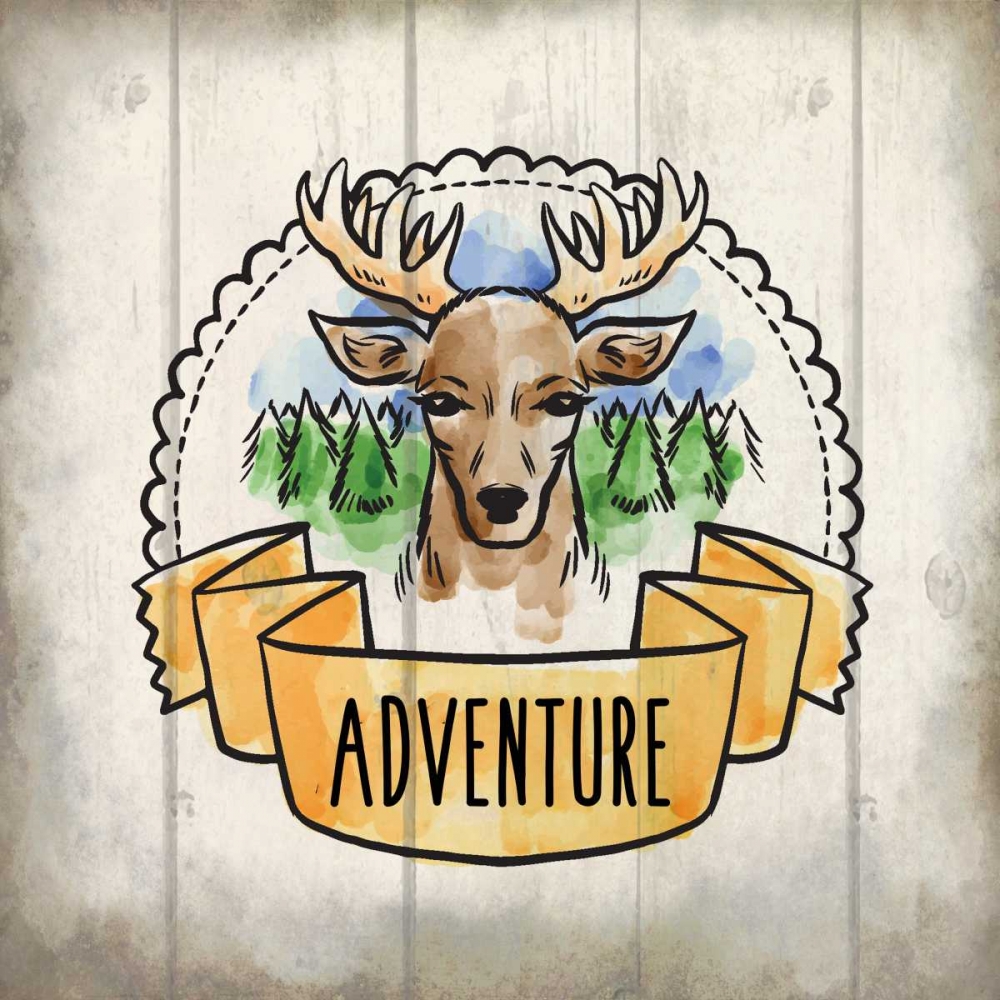Adventure Is Out There 1 art print by Kimberly Allen for $57.95 CAD