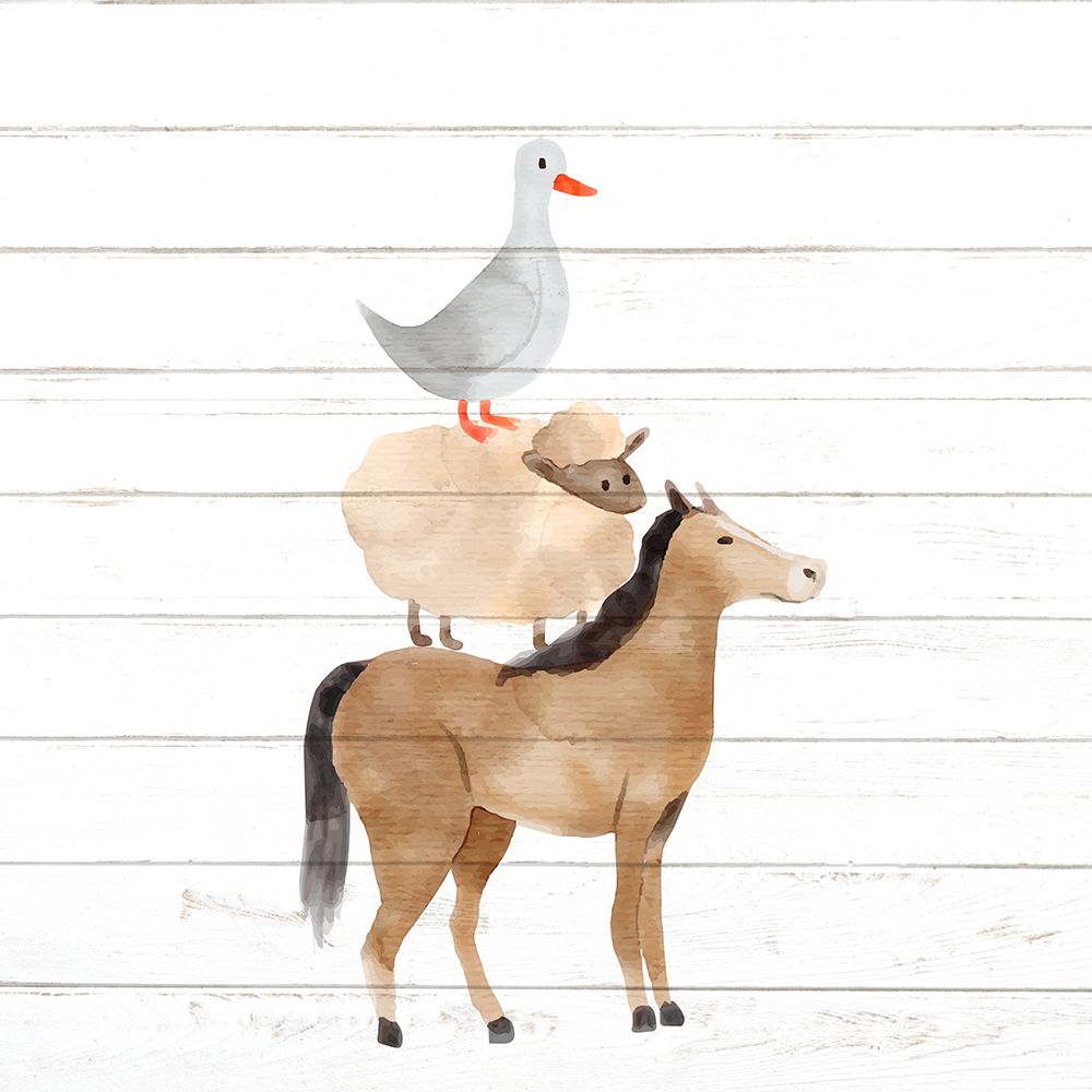 Farm Stack 1 art print by Kimberly Allen for $57.95 CAD