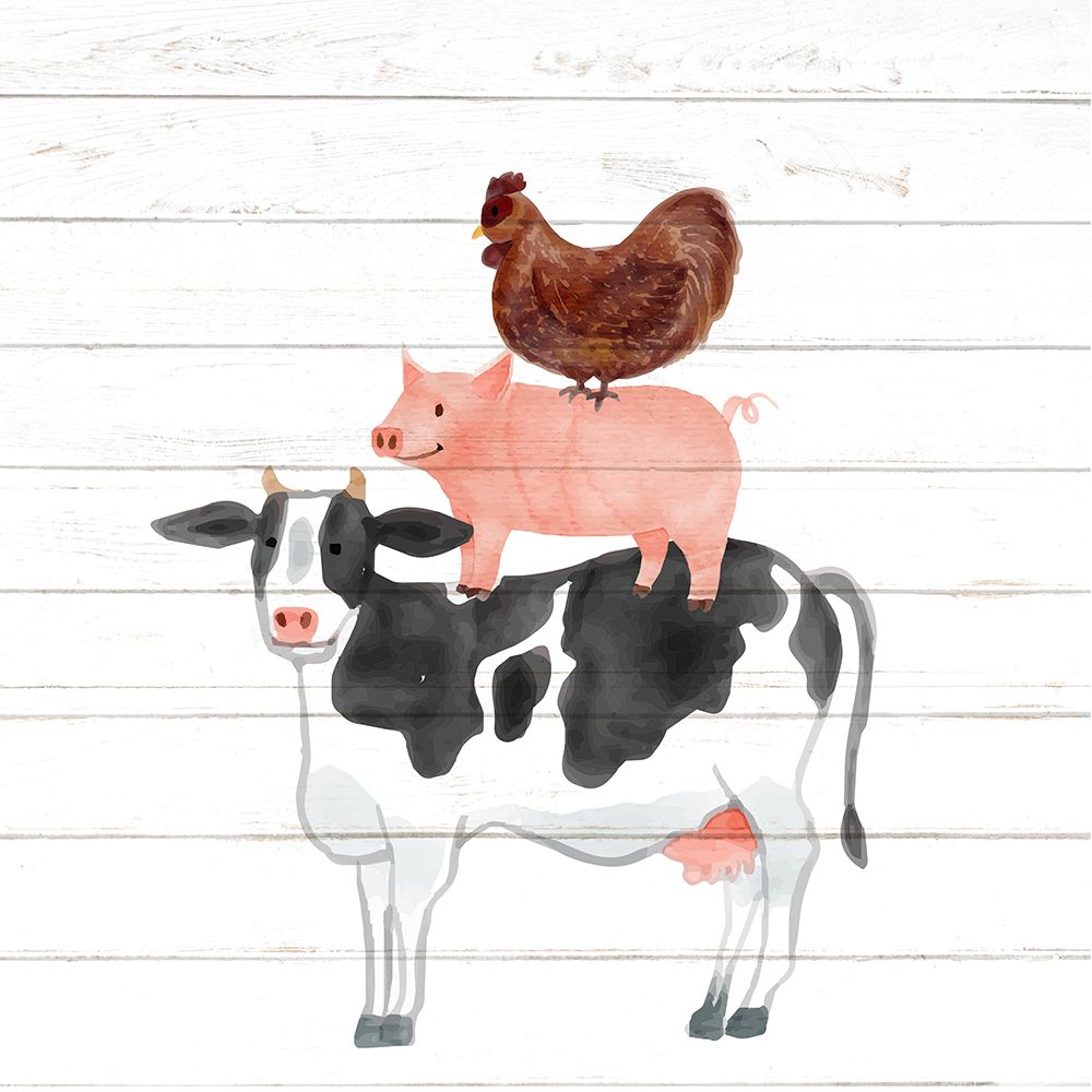 Farm Stack 2 art print by Kimberly Allen for $57.95 CAD