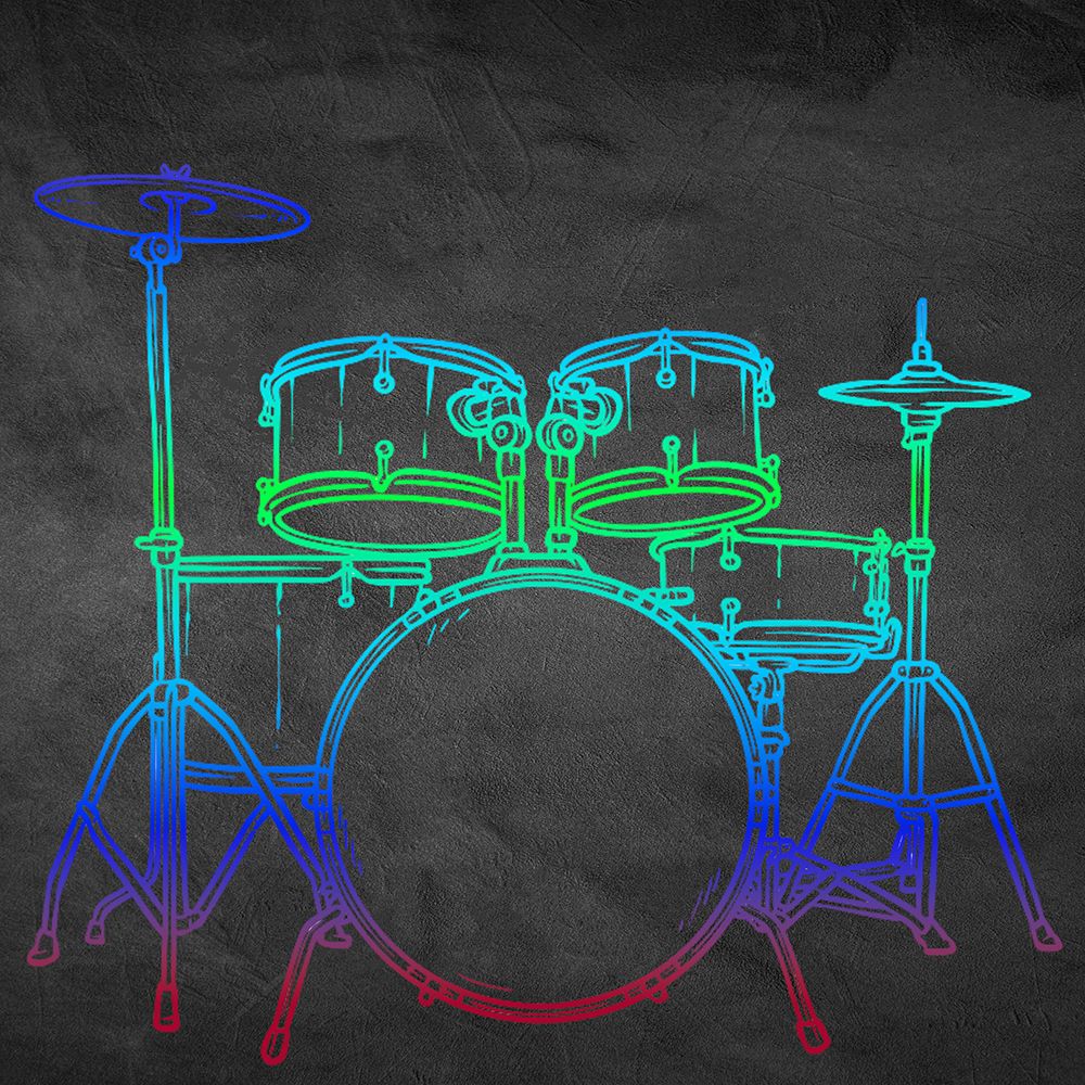 Music Chalk 3 V2 art print by Kimberly Allen for $57.95 CAD