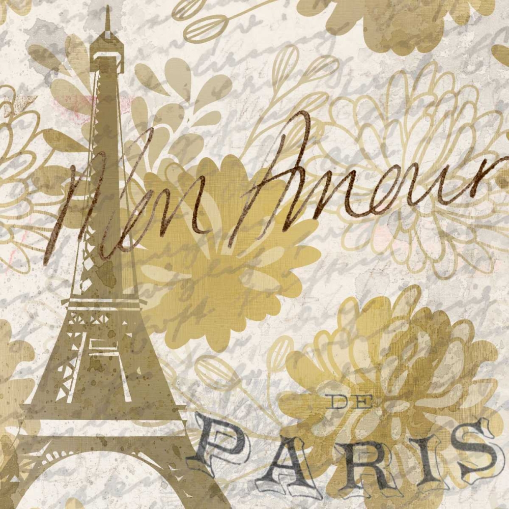 Mon Amour A art print by Kimberly Allen for $57.95 CAD