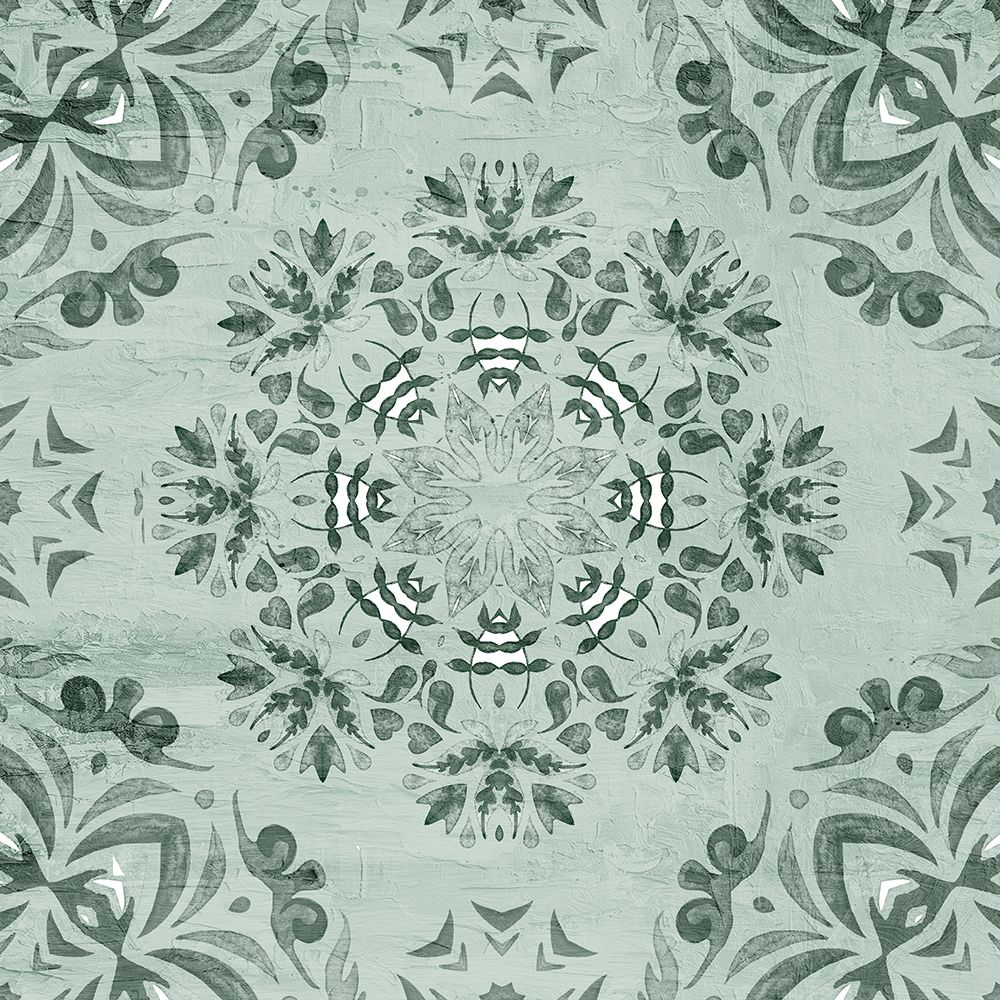 Antique Tile 1 art print by Kimberly Allen for $57.95 CAD
