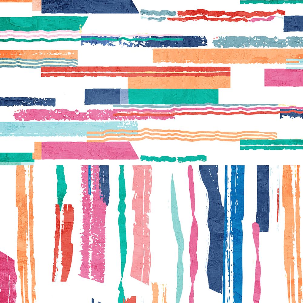 Coastal Stripes 2 art print by Kimberly Allen for $57.95 CAD