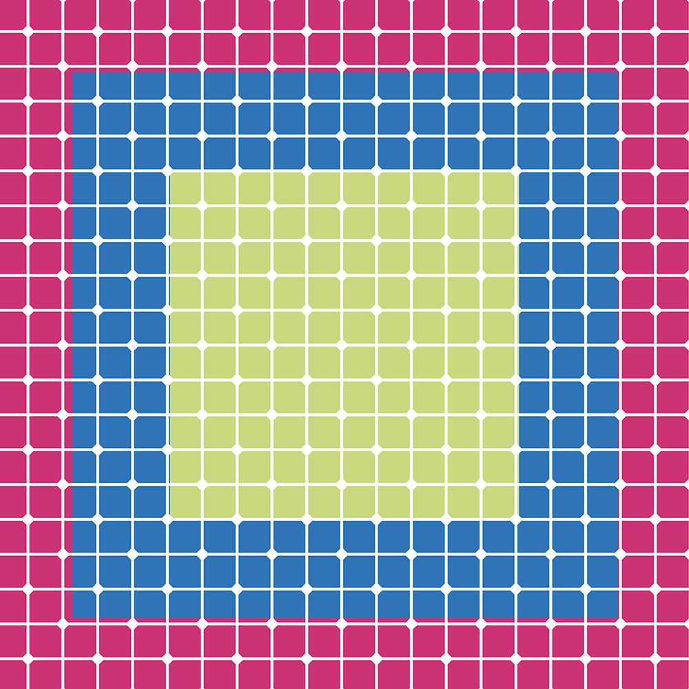In the Grid 2 V2 art print by Kimberly Allen for $57.95 CAD