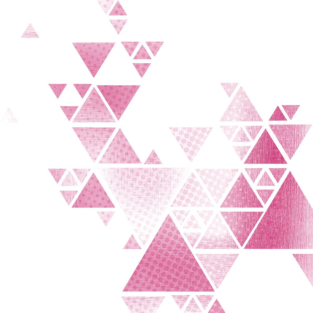 Triangle Blush 2 V2 art print by Kimberly Allen for $57.95 CAD