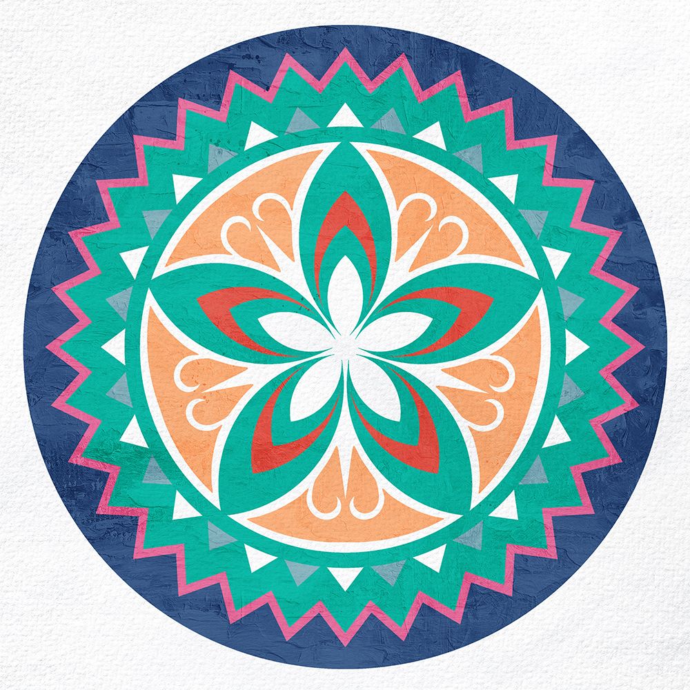 Vintage Round Medallion 3 art print by Kimberly Allen for $57.95 CAD