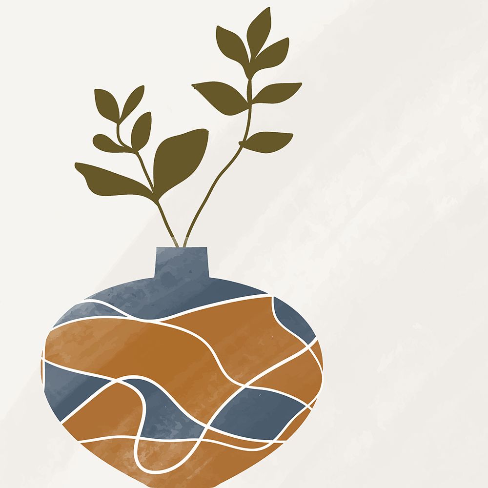 Natural Vase 1 art print by Kimberly Allen for $57.95 CAD