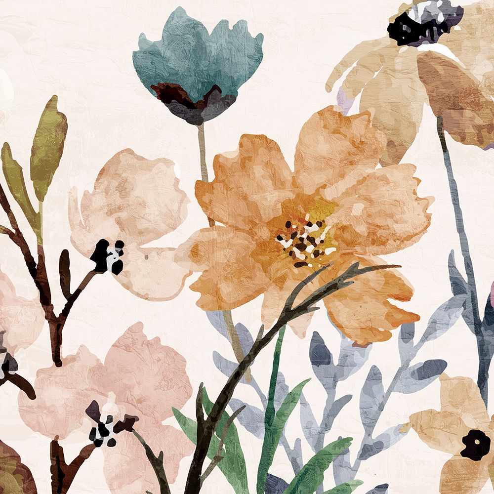 Wildflower Square Fall 1 art print by Kimberly Allen for $57.95 CAD