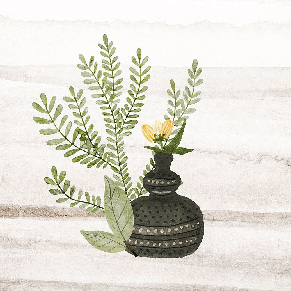 Greenery Vases 2 art print by Kimberly Allen for $57.95 CAD
