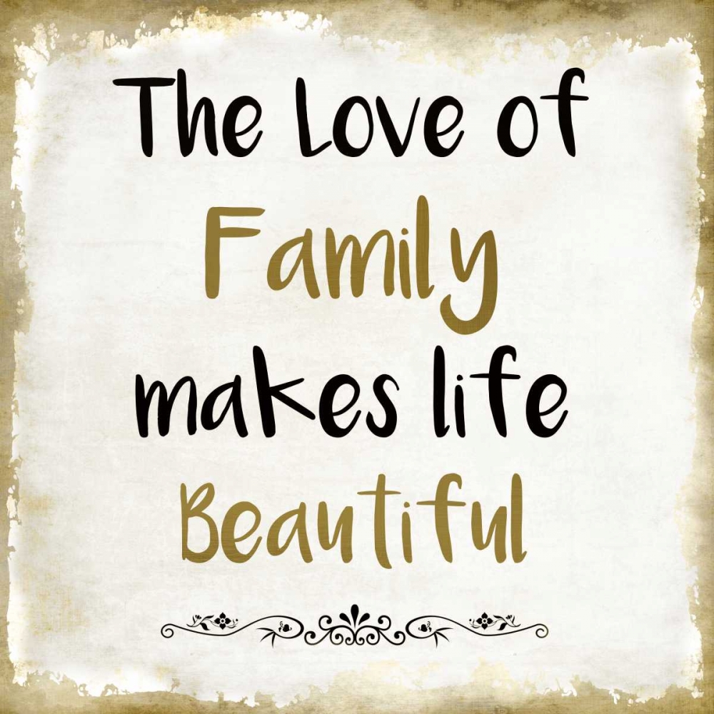 The Love Of Family art print by Kimberly Allen for $57.95 CAD