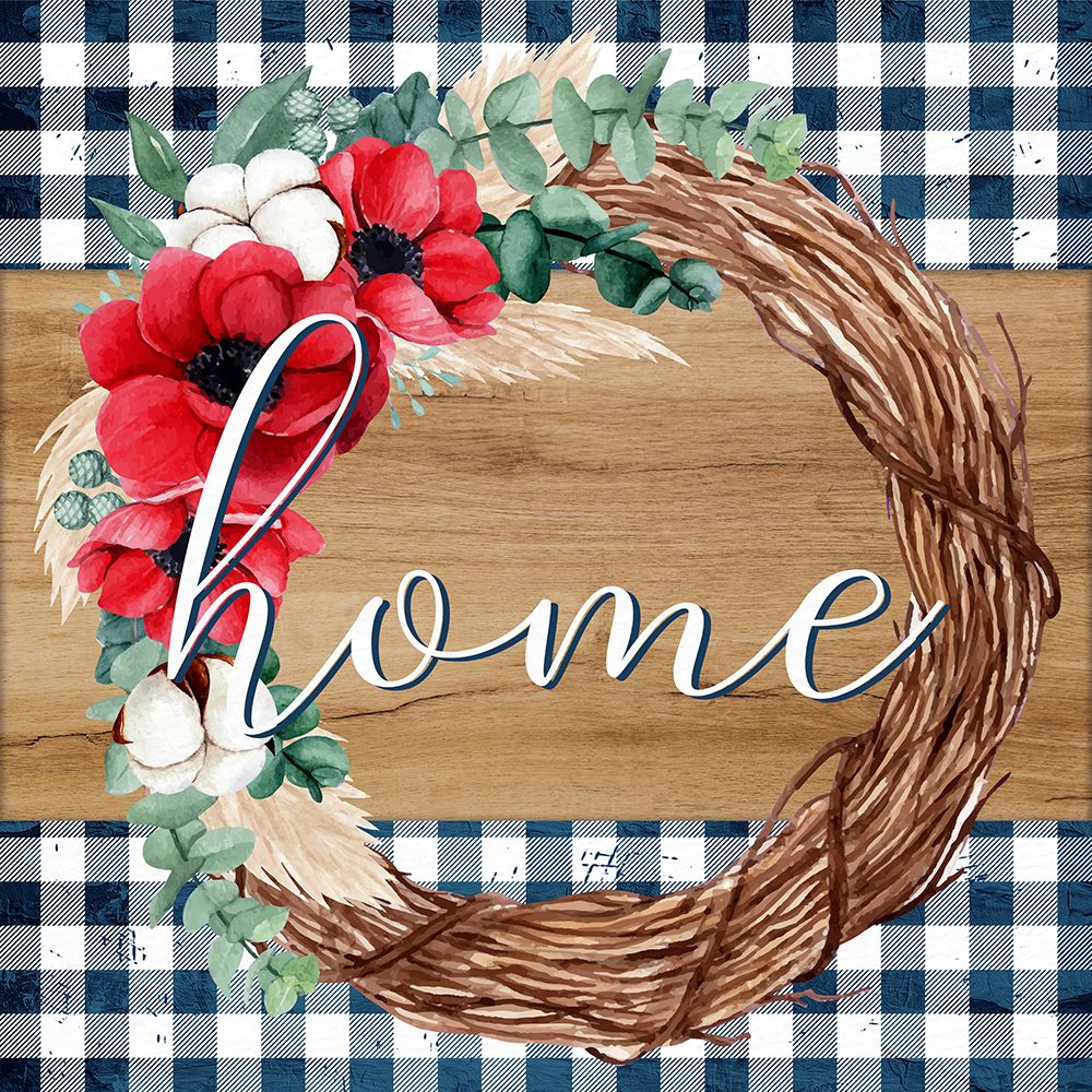 Home Patriotic art print by Kimberly Allen for $57.95 CAD