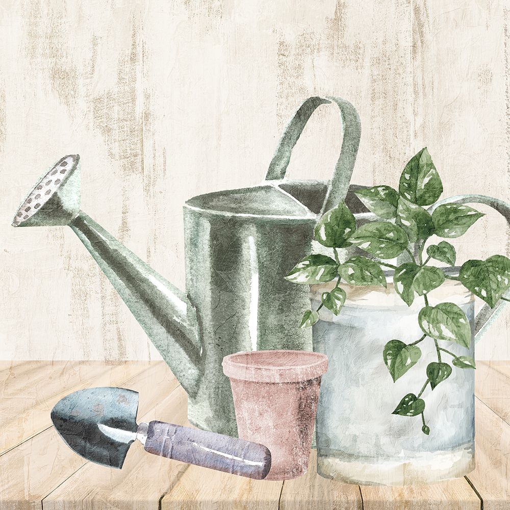 Garden Shelf 1 art print by Kimberly Allen for $57.95 CAD