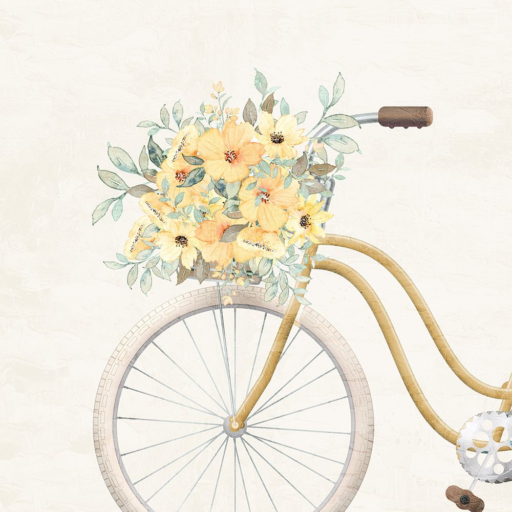 Sunny Flower Ride art print by Kimberly Allen for $57.95 CAD