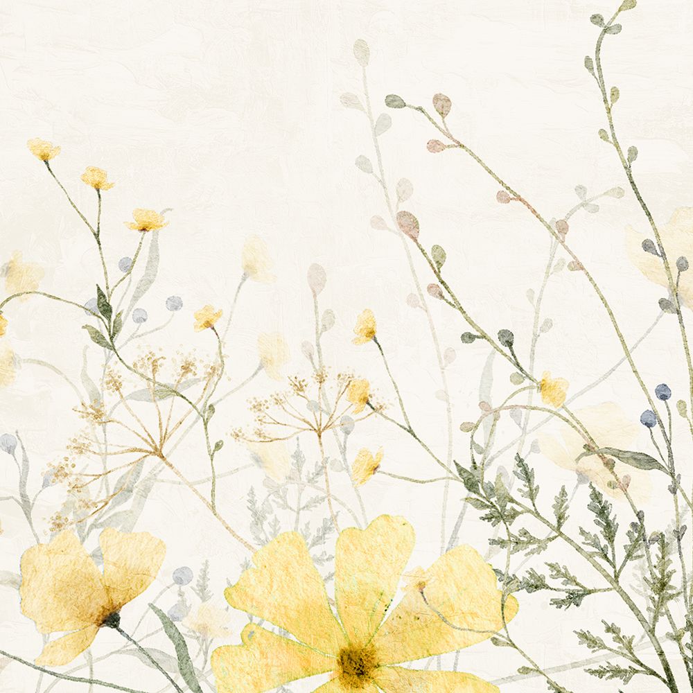 Wildflower Yellow 2 art print by Kimberly Allen for $57.95 CAD