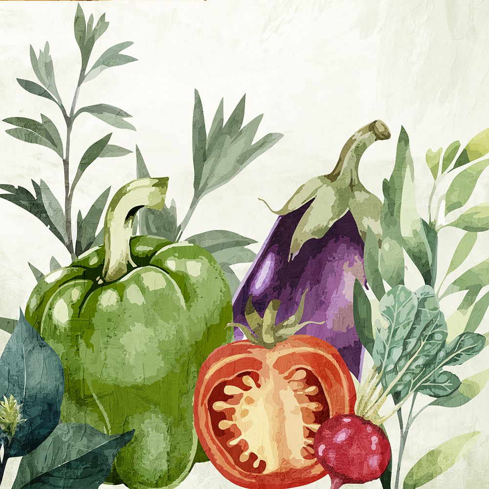 Veggie Farm 1 art print by Kimberly Allen for $57.95 CAD