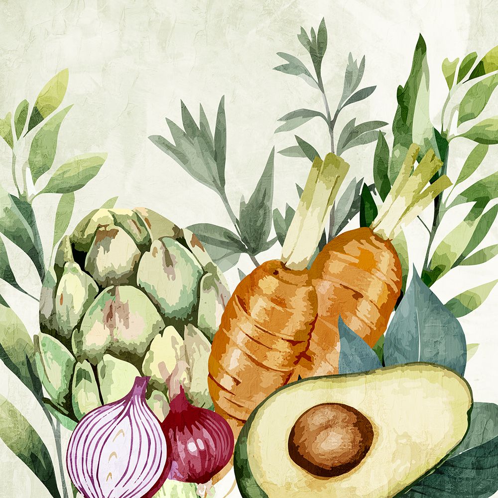 Veggie Farm 2 art print by Kimberly Allen for $57.95 CAD