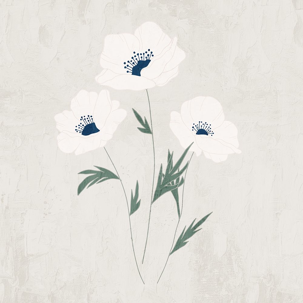 Anemone Stems 2 art print by Kimberly Allen for $57.95 CAD
