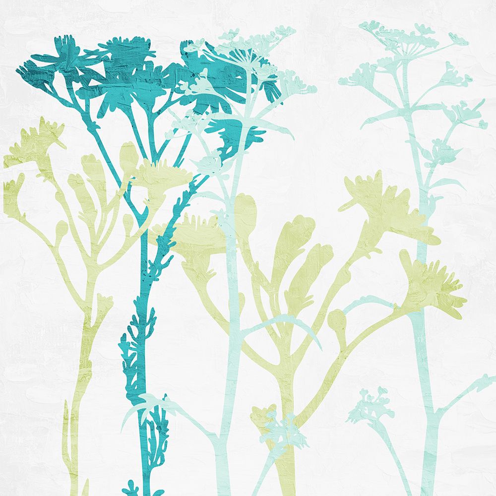 Spring Silhouette Floral 1 art print by Kimberly Allen for $57.95 CAD