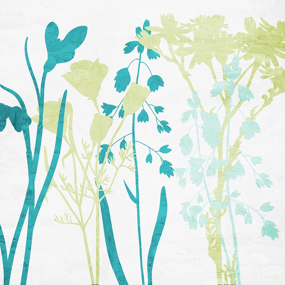 Spring Silhouette Floral 2 art print by Kimberly Allen for $57.95 CAD