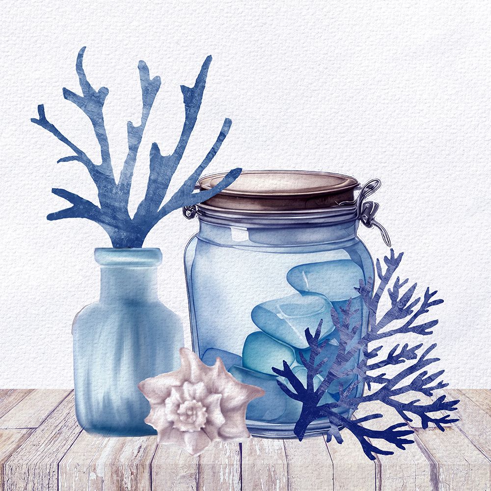 Coral Shelf 1 art print by Kimberly Allen for $57.95 CAD