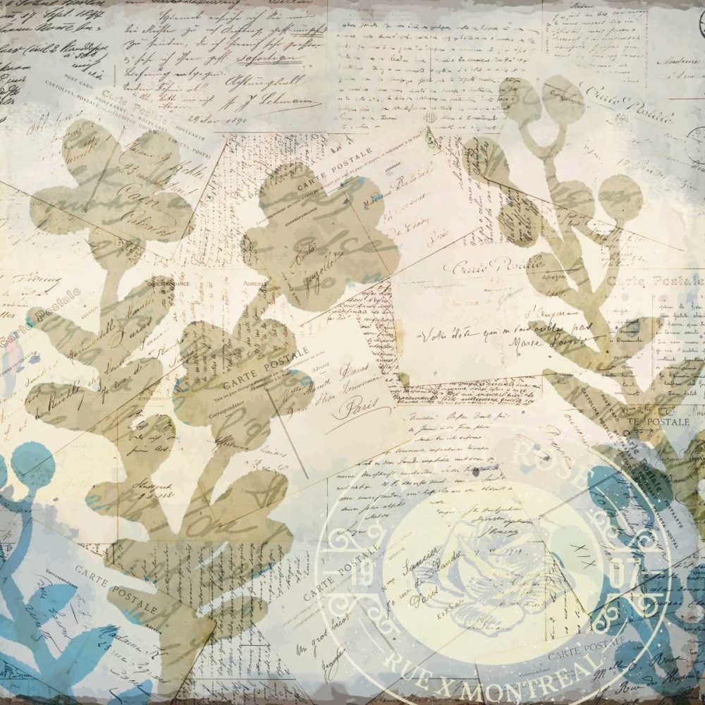Botanical Postale 2 art print by Kimberly Allen for $57.95 CAD