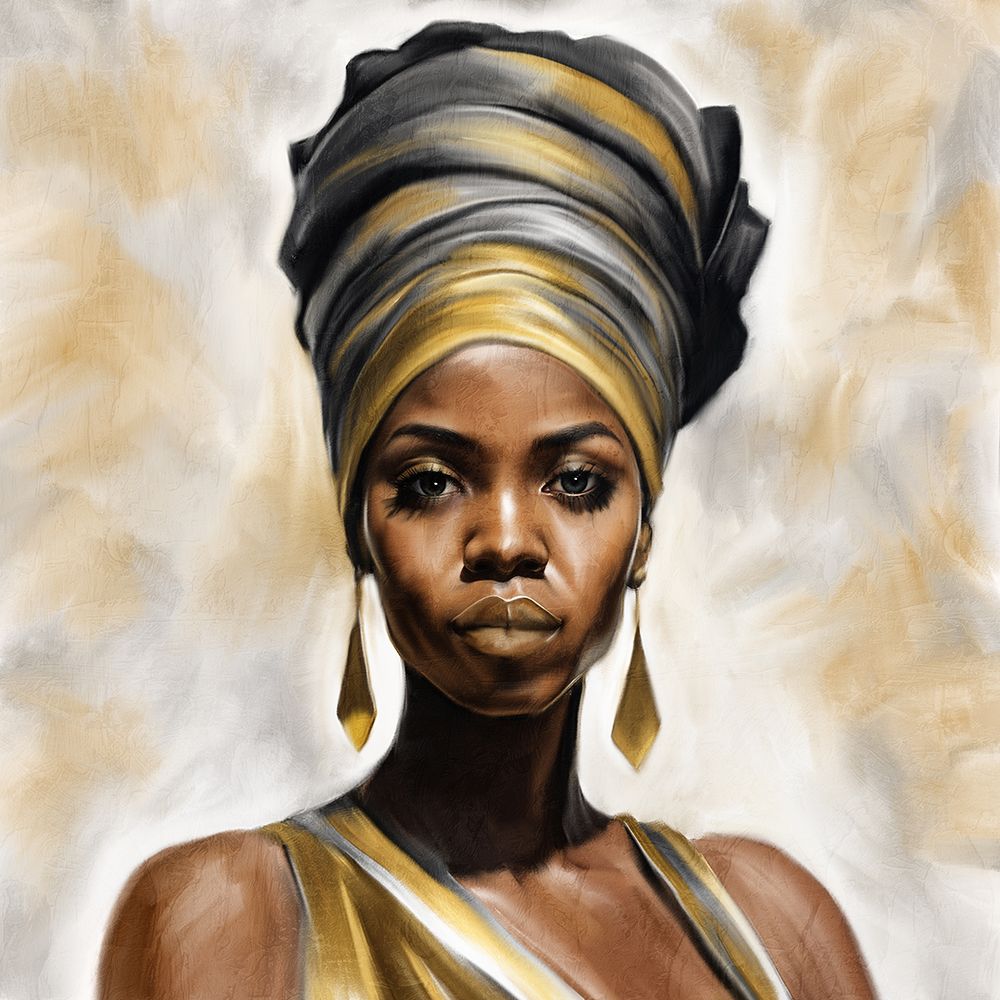 Regal Gold 1 art print by Kimberly Allen for $57.95 CAD