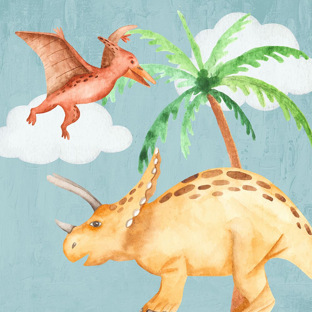 Dino Adventure 1 art print by Kimberly Allen for $57.95 CAD