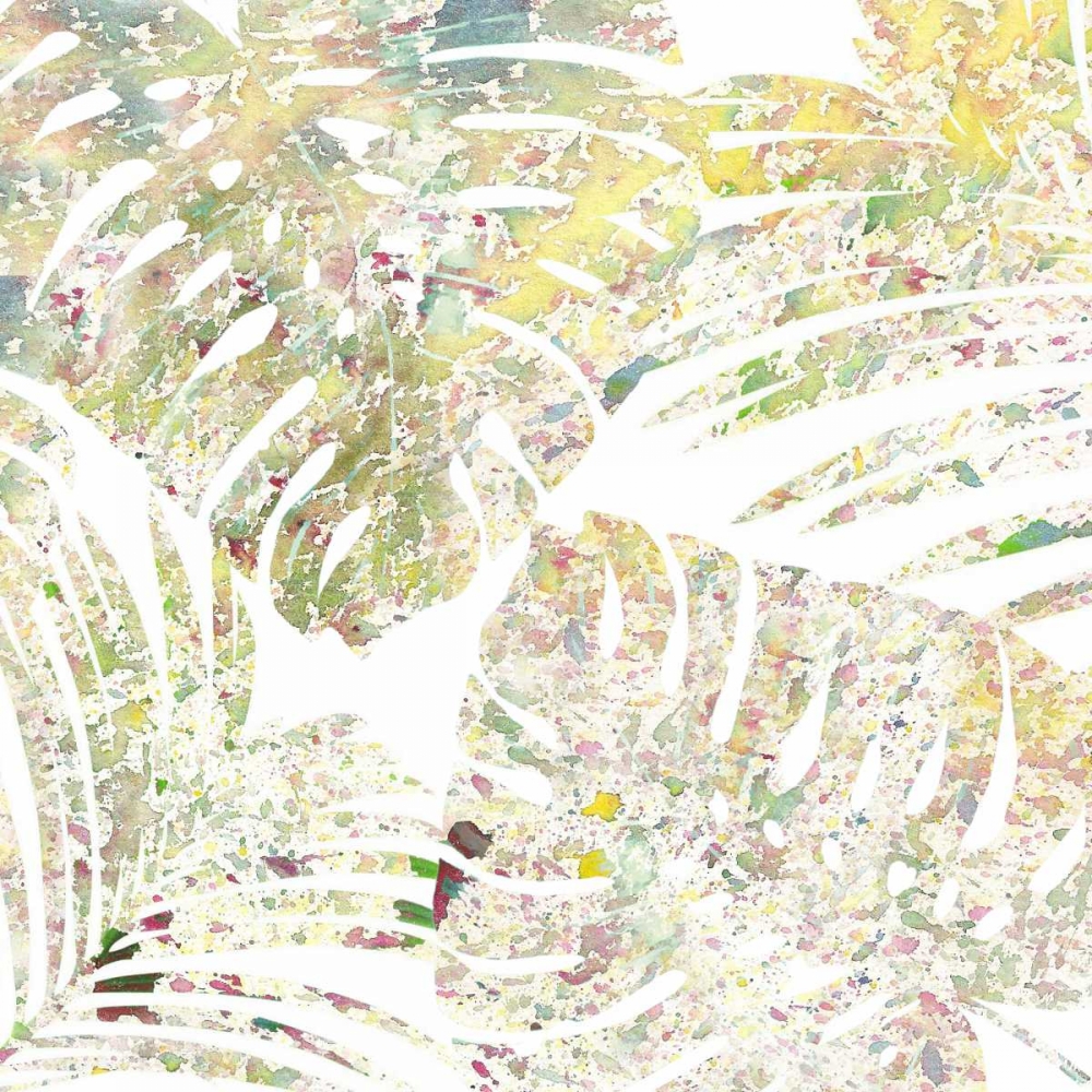 Tropical Splatter 1 art print by Kimberly Allen for $57.95 CAD