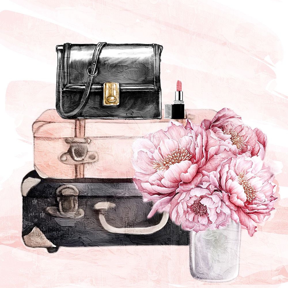 Glam Time 1 art print by Kimberly Allen for $57.95 CAD