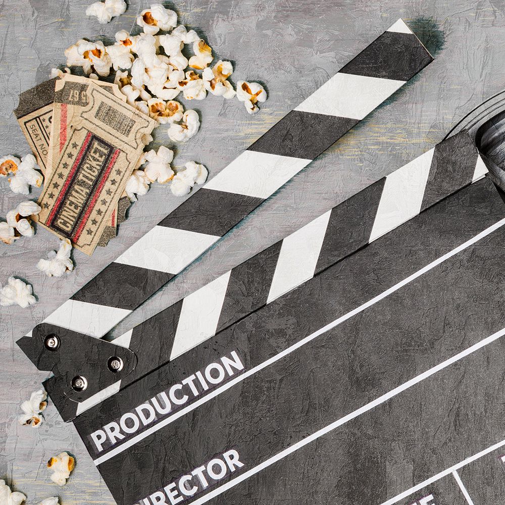 Movie Blues 1 art print by Kimberly Allen for $57.95 CAD