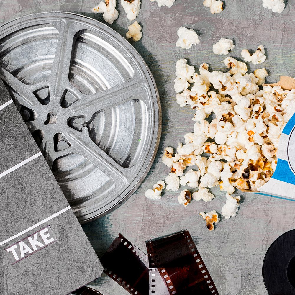 Movie Blues 2 art print by Kimberly Allen for $57.95 CAD