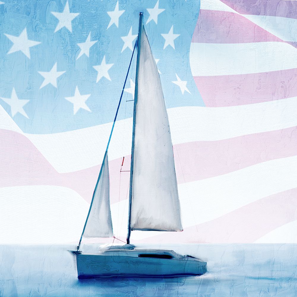 Sail America art print by Kimberly Allen for $57.95 CAD