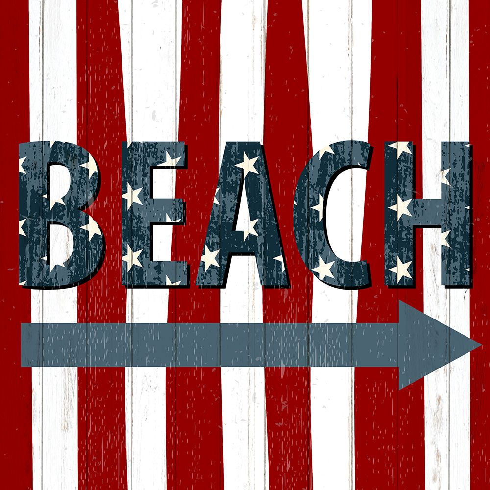 To The Beach art print by Kimberly Allen for $57.95 CAD