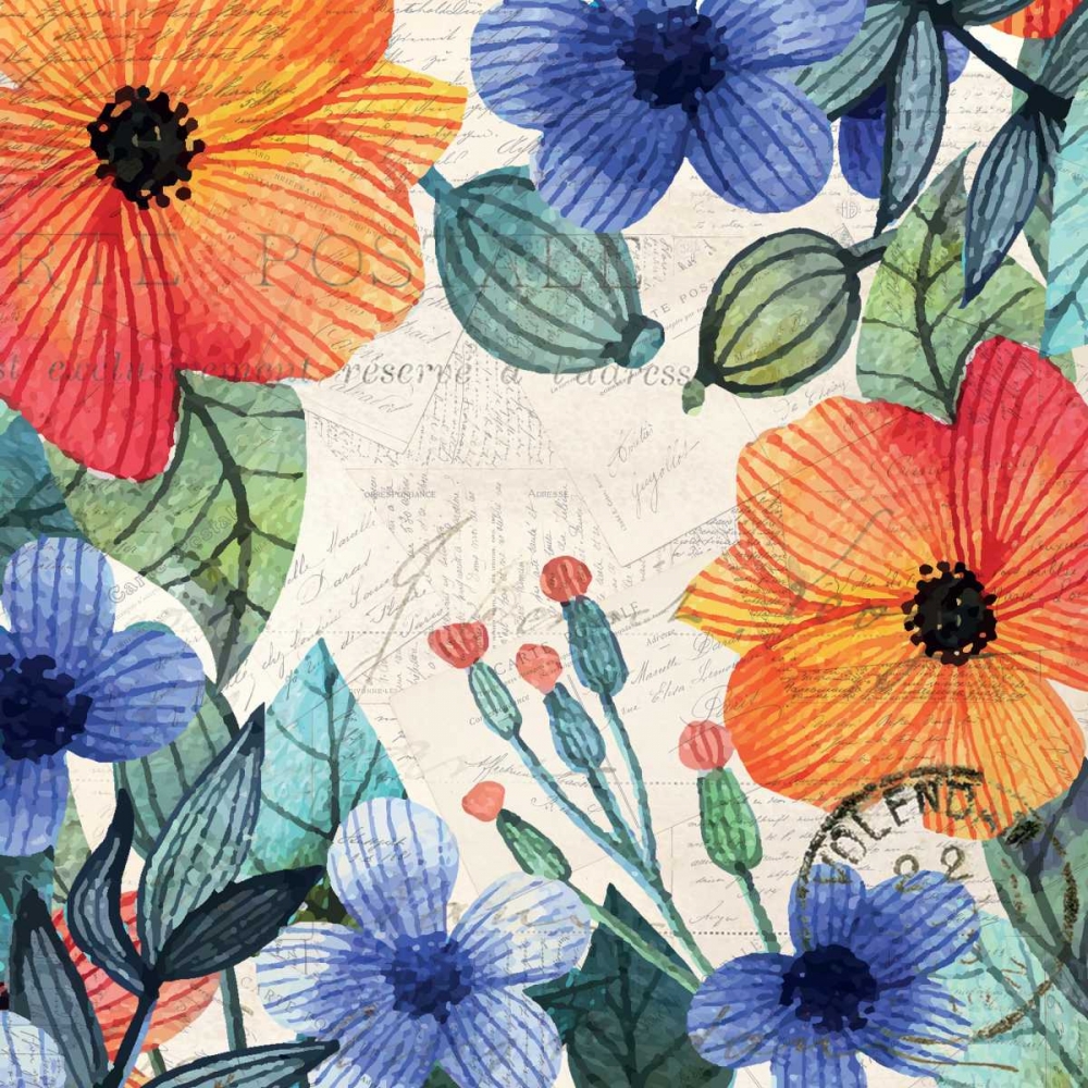 Spring Carte Postale 2 art print by Kimberly Allen for $57.95 CAD