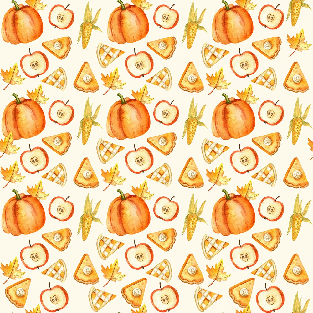 Pumpkins And Pie 1 art print by Kimberly Allen for $57.95 CAD