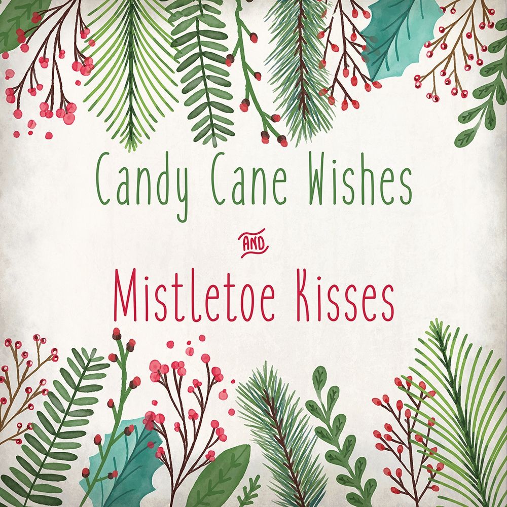 Candy Cane Wishes art print by Kimberly Allen for $57.95 CAD