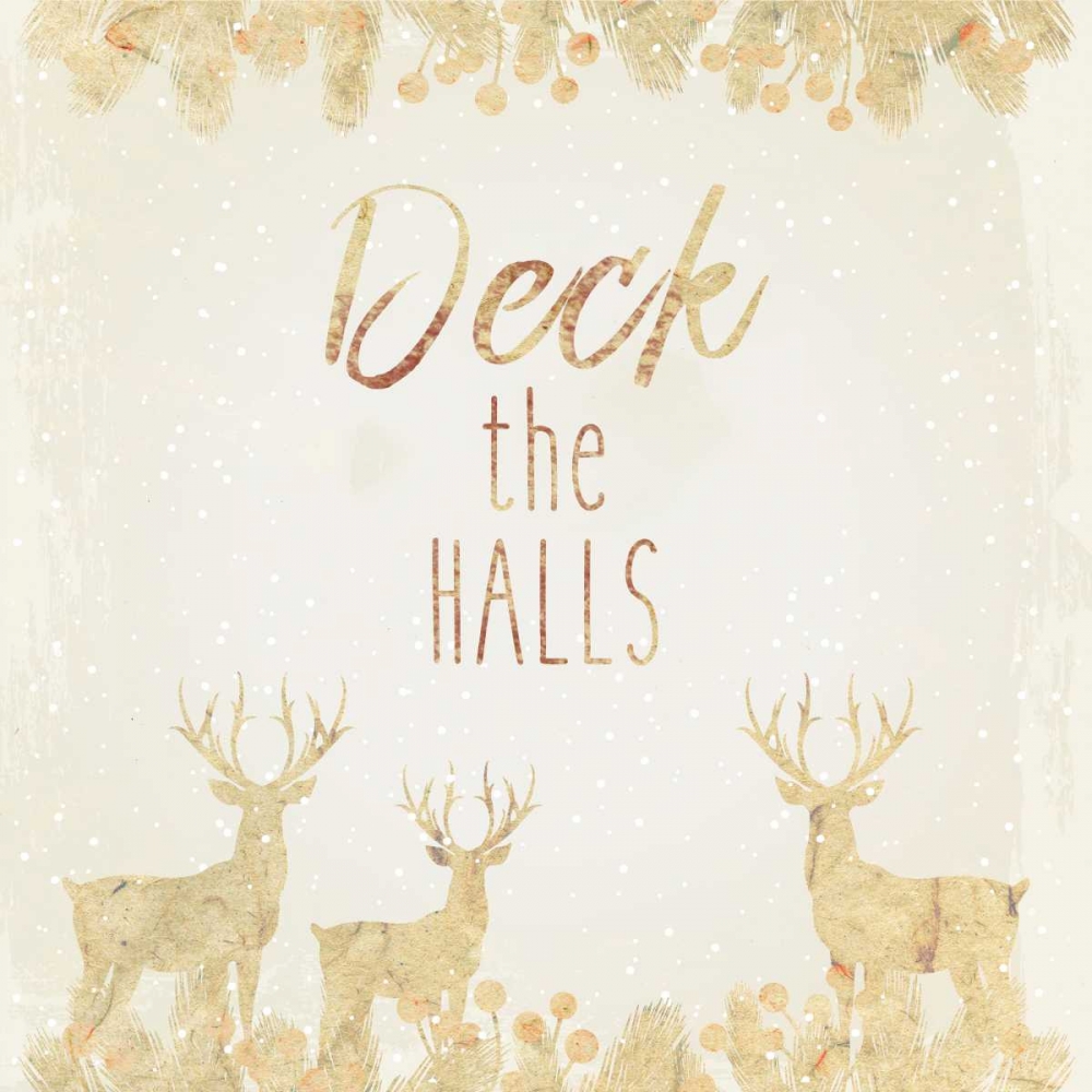Deck The Halls art print by Kimberly Allen for $57.95 CAD