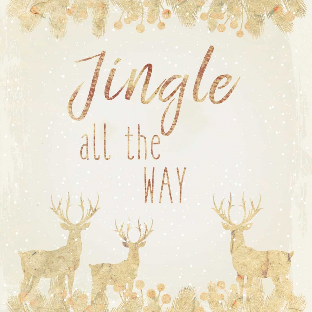 Jingle All The Way art print by Kimberly Allen for $57.95 CAD