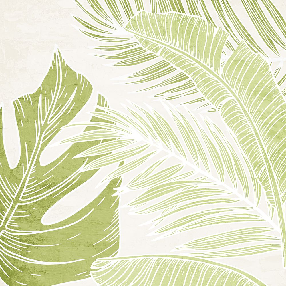 Green Shades Palms 1 art print by Kimberly Allen for $57.95 CAD