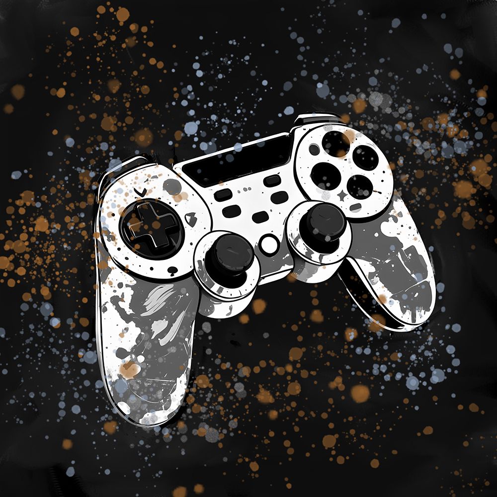 Gamer Spot 2 art print by Kimberly Allen for $57.95 CAD
