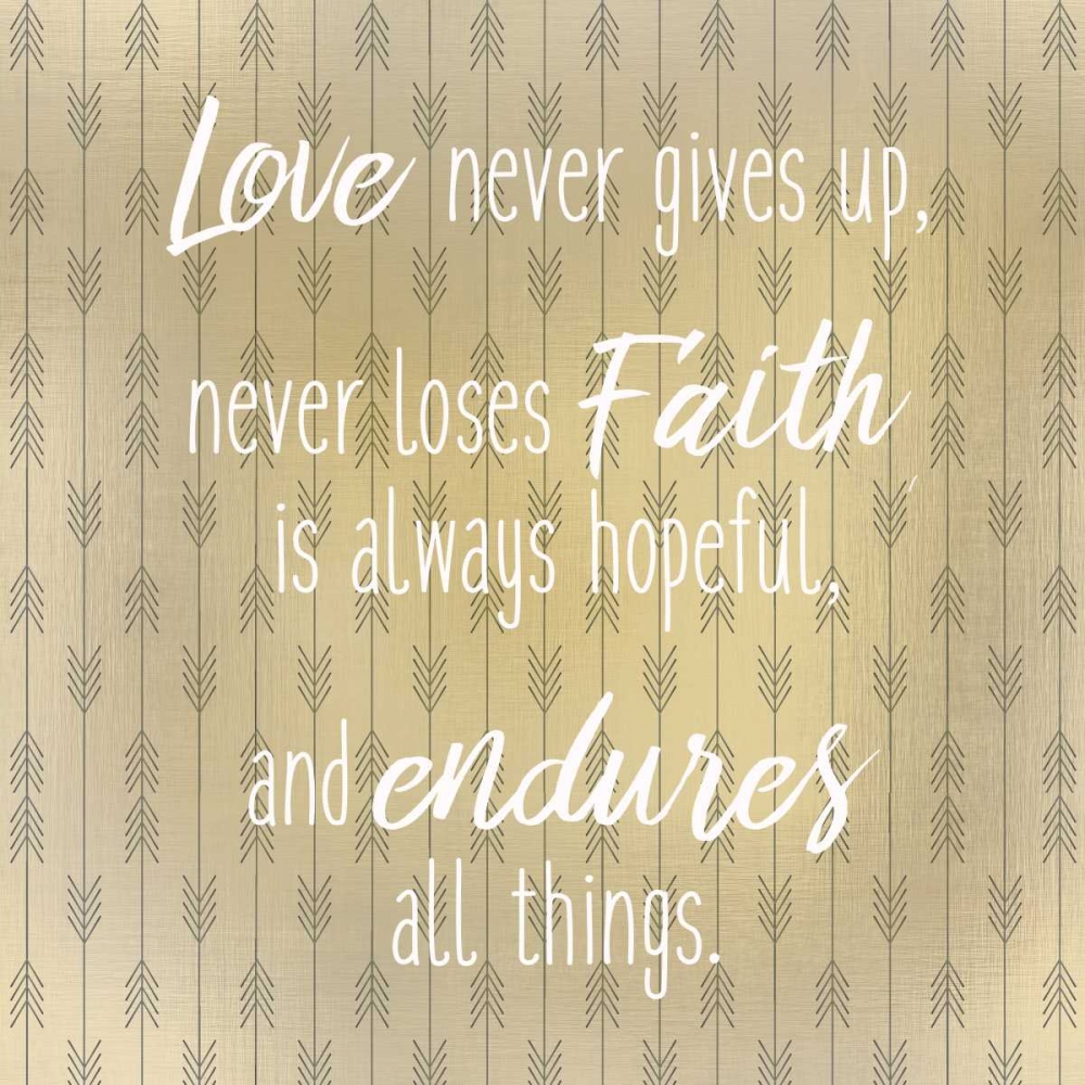 Love Never Gives Up art print by Kimberly Allen for $57.95 CAD