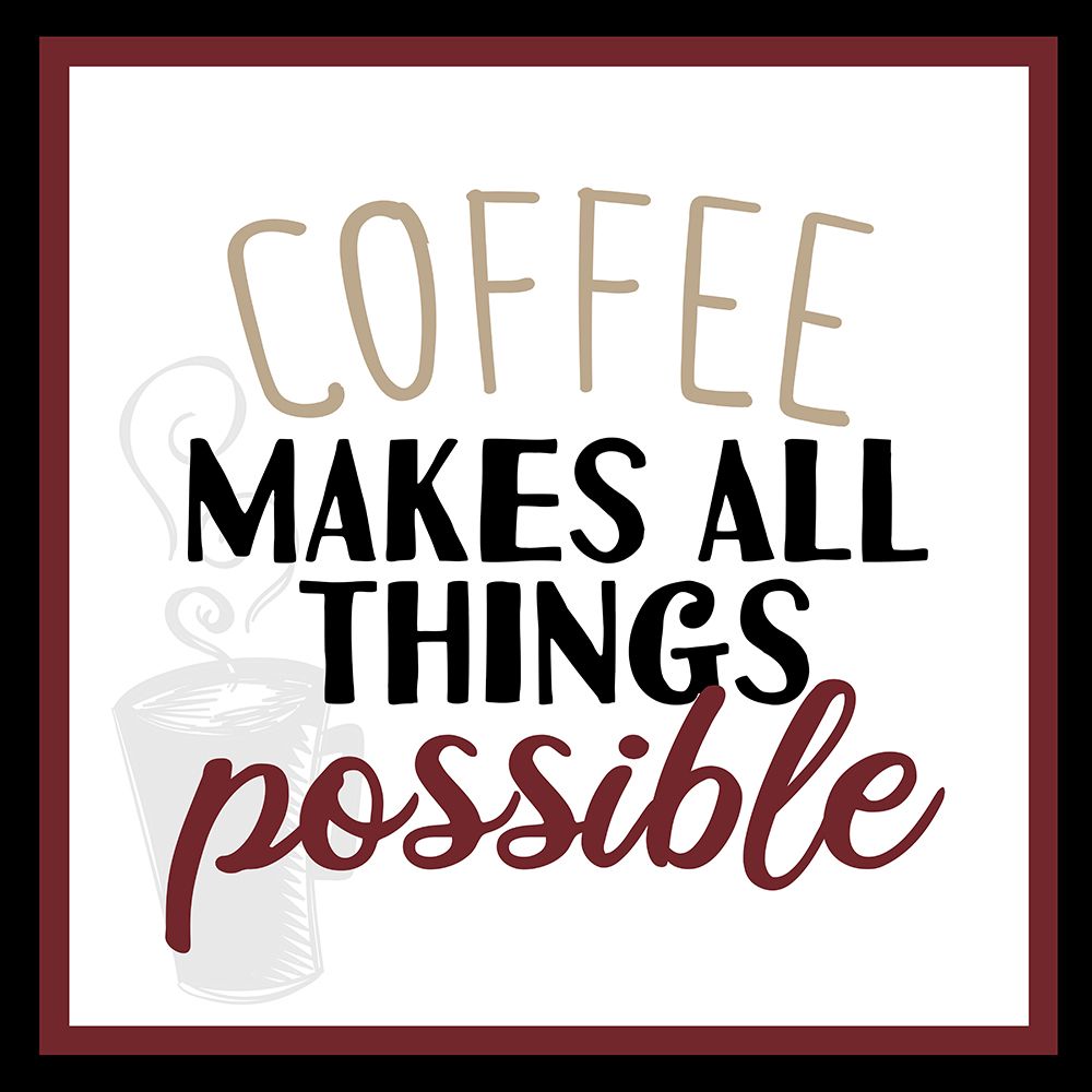 All Coffee 2 art print by Kimberly Allen for $57.95 CAD