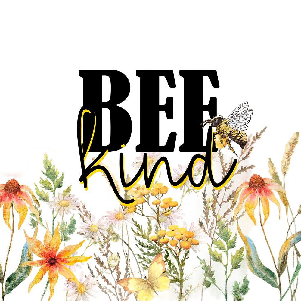 Bee Wildflowers 2 art print by Kimberly Allen for $57.95 CAD