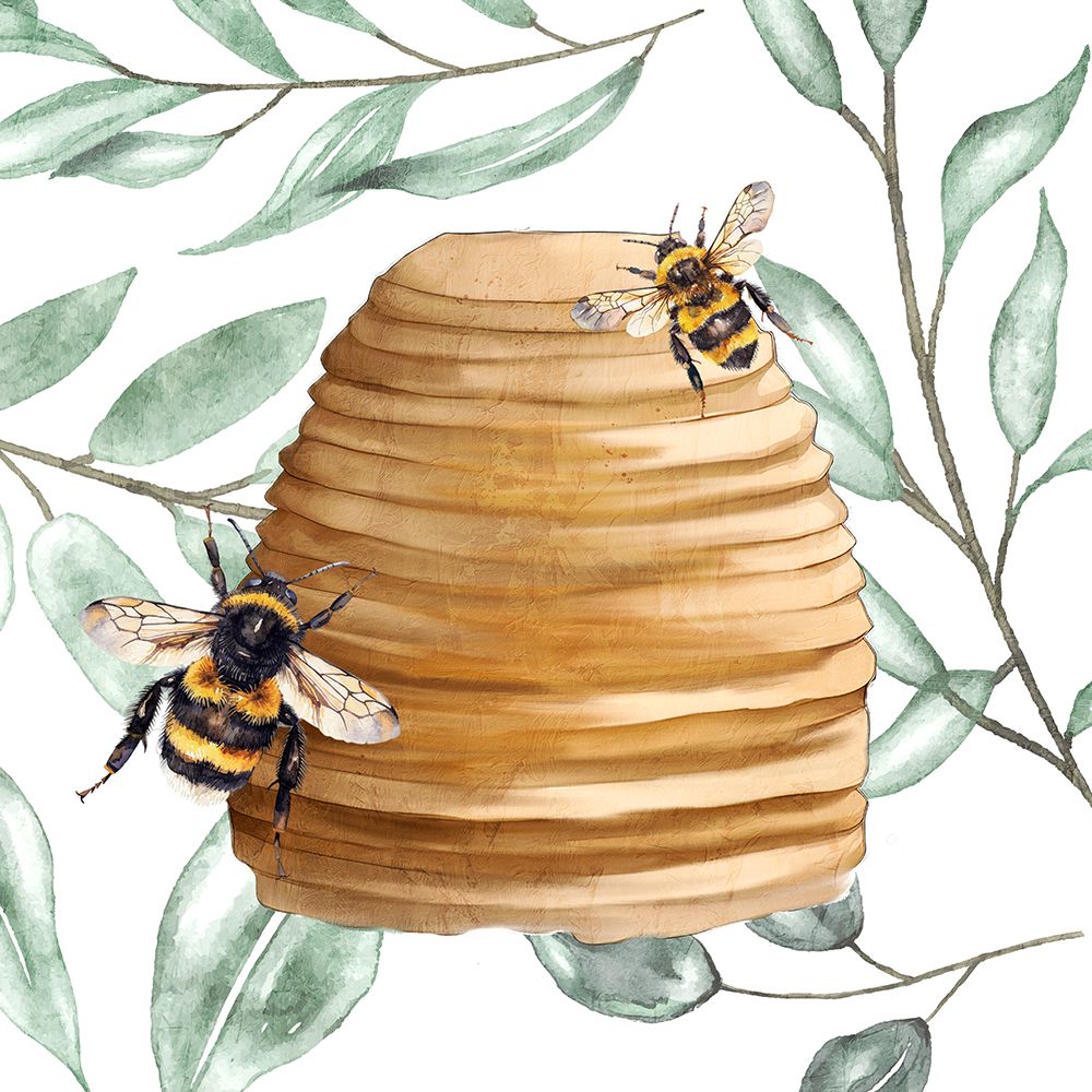 Beehive 1 V2 art print by Kimberly Allen for $57.95 CAD