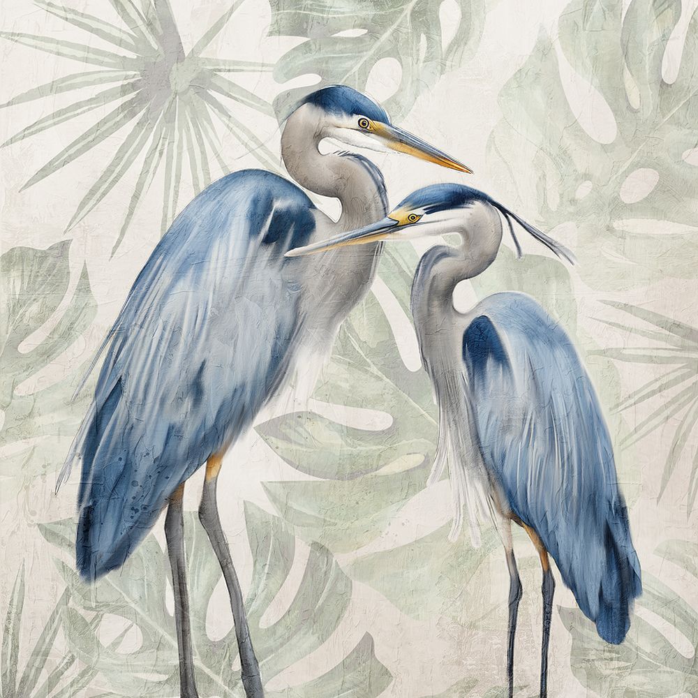 Heron Palms 2 art print by Kimberly Allen for $57.95 CAD